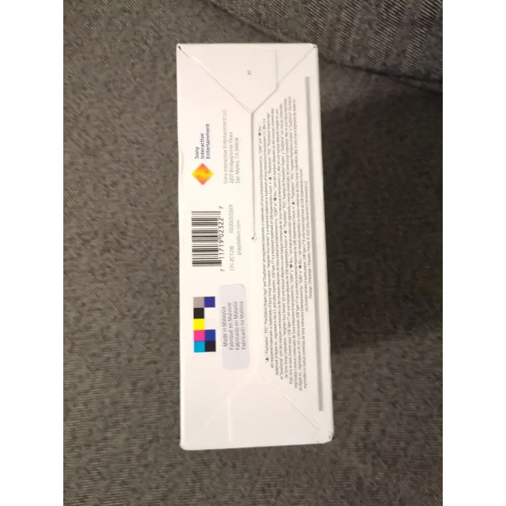 **Box Only** Ps5 Dualsense Wireless Controller Midnight Black Manual Included